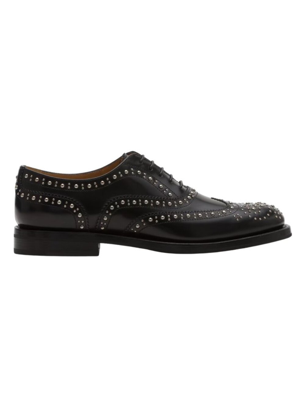 Church's Burwood Met. Polished Binder Oxford Brogue Studs NWOB $1450 Sz 36